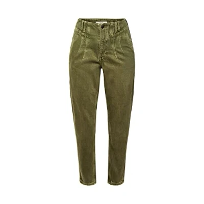 Afbeelding van ESPRIT Dames 082EE1B304 broek, 355/DARK kaki, 34