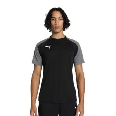 Afbeelding van Puma Teampacer Shirt Korte Mouw Heren Zwart / Grijs Maat: XXL
