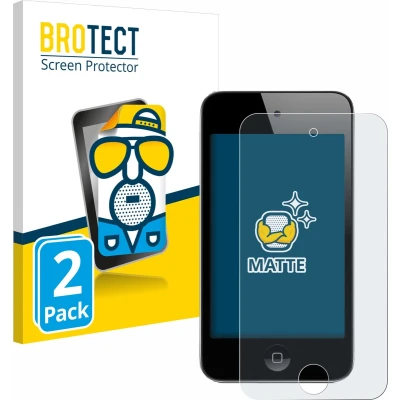 Afbeelding van BROTECT Screenprotector voor Apple iPod Touch (4. Gen.) Folie Beschermfolie matte (2 Stuks)