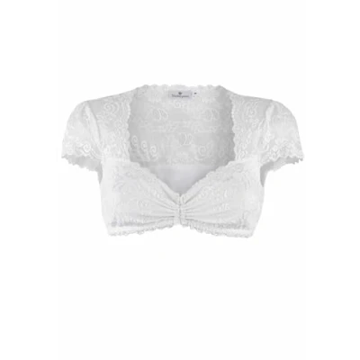 Afbeelding van Stockerpoint dirndlblouse Rohani, wit, 36