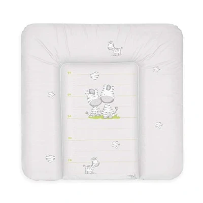 Afbeelding van Ceba Baby® Verschoningsmat, zacht aankleedkussen, baby 75 x 72 cm, afwasbaar, Oeko Tex® standaard 100, made in EU, zebra