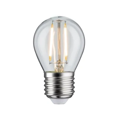 Afbeelding van Paulmann 28691 LED lamp filament druppel 2,6W verlichtingsmiddel helder 2700 K warmwit E27