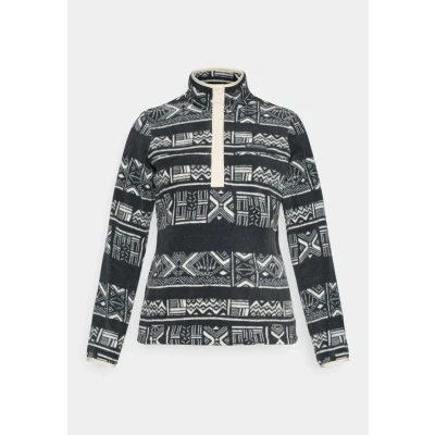 Afbeelding van Columbia Benton SPRINGS Printed 1/2 SNAP Fleece trui, Dames, Maat: XS, Black deschutes days
