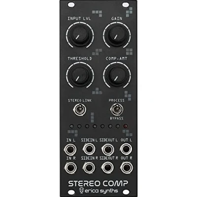 Afbeelding van Erica Synths Drum Stereo Compressor Effect modular synthesizer