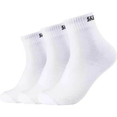 Afbeelding van Skechers 3PPK Unisex Mesh Ventilation Quarter Socks SK42017 1000, Unisex, Wit, Sokken, maat: 35 38
