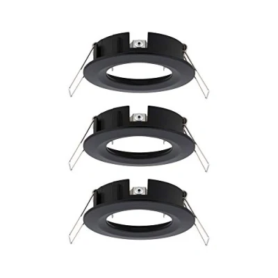 Afbeelding van Paulmann 92481 inbouwlamp Choose Spot stijf max. 3x10W plafondinbouwspot zwart mat zonder lamp aluminium