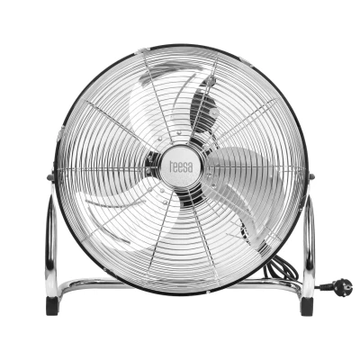 Afbeelding van Teesa Vloerventilator 40 cm Krachtige 50W Compacte met 3 Snelheden en Kantelbare Kop Geruisarme Luchtcirculatie voor Thuis, Werkplaats of Kantoor