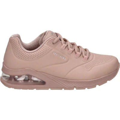 Afbeelding van Skechers Sport UNO Sneakers laag, Dames, Maat: 37, Roze Hoogwaardig imitatieleer