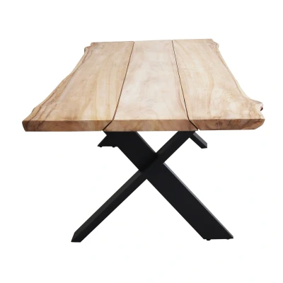Afbeelding van 4 Seizoenen Tuinmeubelen 7 delige tuinset 6 Dublin tuinstoelen BL Pohon tuintafel