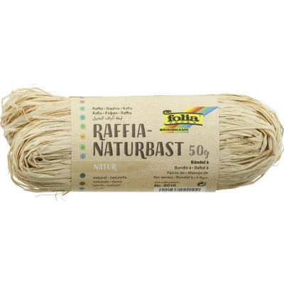 Afbeelding van Folia Natuurraffia 50gr bruin