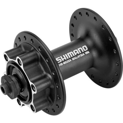 Afbeelding van Shimano Voornaaf FH M525 36 gaats 6 bouts remschijfbevestiging zwart