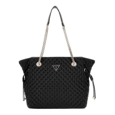 Afbeelding van Guess ECO Rianee TOTE Handtas, Dames, Maat: One Size, Black
