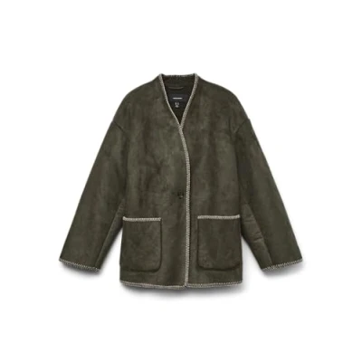 Afbeelding van VERO MODA jas VMLIVA donkerbruin