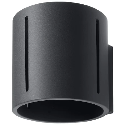 Afbeelding van Sollux Lighting Wandlamp INEZ zwart