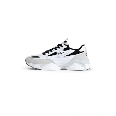 Afbeelding van Fila Recade Sneakers laag, Heren, Maat: 47, White/black Imitatieleer/ textiel
