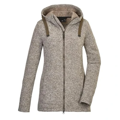 Afbeelding van Giga by Killtec Winterjas Vest 42437 bruin gemeleerd wintervest 38