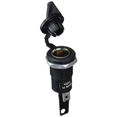 Afbeelding van HELLA VALUEFIT Stekkerdoos 12V 1 polig Platte stekkeraansluiting Stekker: stekker Lengte: 65.3mm Zwart DIN / ISO: 4165 Blister Aantal: 8JB 004 777 002