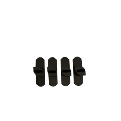 Afbeelding van Schroefhaak voor Akoestisch wandpaneel 10mm ruimte Schroef clip Akupanel akoestische panelen paneel 1 stuk Boren niet nodig Versterkt materiaal