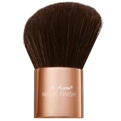 Afbeelding van M. Asam Magic Finish Kabuki Brush, compacte, afgeschuinde make upkwast, perfect voor up, los poeder, foundation, blush, bronzer &amp; highlighter