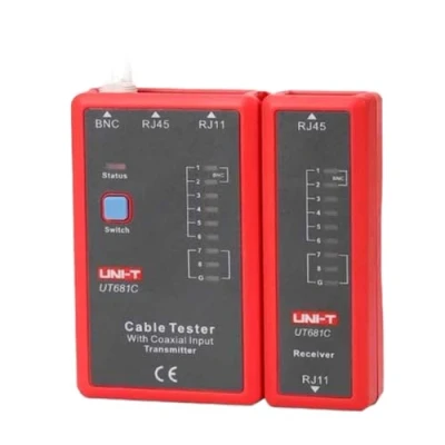 Afbeelding van UNI T UT681C serie UT681 kabeltester voor RJ45/RJ11/BNC