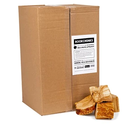 Afbeelding van Smokin&#039; Flavours Smokin’ Rookchunks appel 5 kg