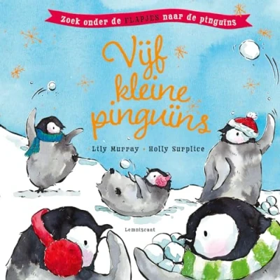 Afbeelding van Vijf kleine pinguïns (Hardback)