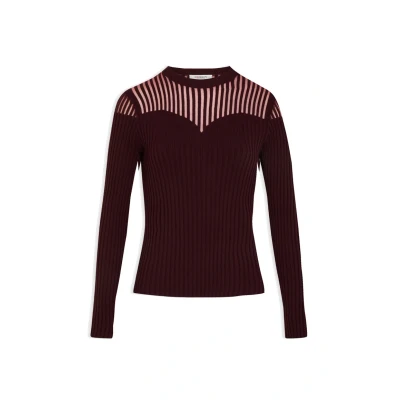 Afbeelding van Morgan Trui, Dames, Maat: XS, Prune