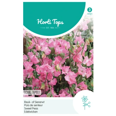 Afbeelding van Lathyrus, Reuk of siererwt Royal Family roze