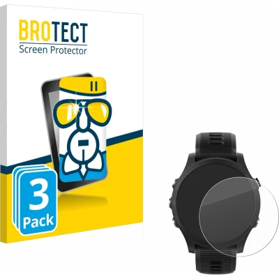 Afbeelding van BROTECT Screenprotector voor Garmin Forerunner 935 Folie Beschermfolie Beschermglas transparant (3 Stuks)
