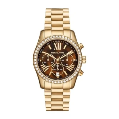 Afbeelding van Michael Kors MK7276 Lexington horloge Populaire producten Goudkleur