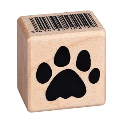 Afbeelding van Artémio stempel pootafdruk kat, 2,6 x 2,5 cm