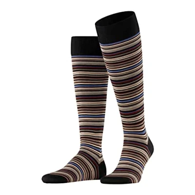 Afbeelding van Falke Microblock Business &amp; Casual Kniekousen, Heren, Maat: 41/42, Grey white