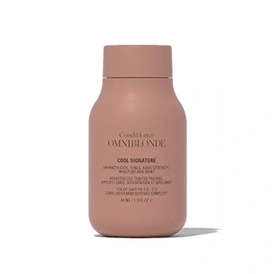 Afbeelding van Omniblonde Cool Signature Conditioner 40ml Haibu by Kapperskorting.com