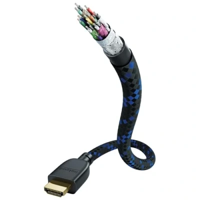 Afbeelding van Inakustik Premium Ultra High Speed HDMI 5,0m zwart (5 m, HDMI), Videokabel