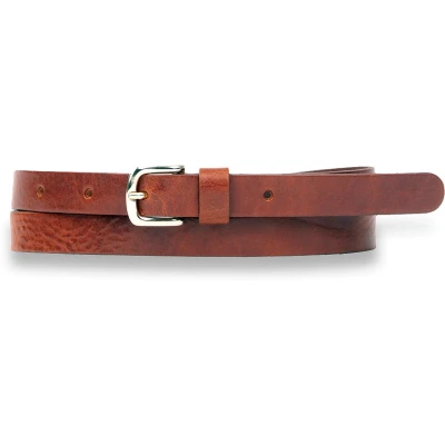 Afbeelding van Legend Dames Leren Riem Cognac 85 cm