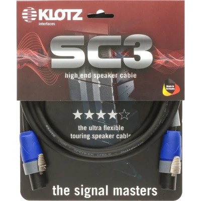 Afbeelding van Klotz SC3 20SW Neutrik speakON 2p speakerkabel 20 m