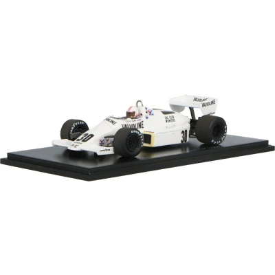 Afbeelding van Arrows A6 Spark Modelauto 1:43 1983 Alan Jones Racing S5780 US Long Beach GP Schaalmodel