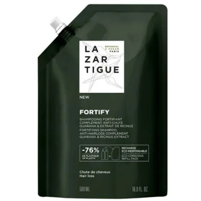 Afbeelding van Lazartigue Fortify Shampoo Anti Haaruitval Eco Refill 500 ml