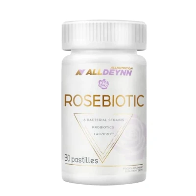 Afbeelding van Alldeynn Rosebiotic Probiotica Lab2PRO 30 Pastilles servings Vrouwen Supplement Darmflora Spijsvertering Nutriworld