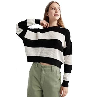 Afbeelding van Defacto Trui, Dames, Maat: XL/XXL, Black