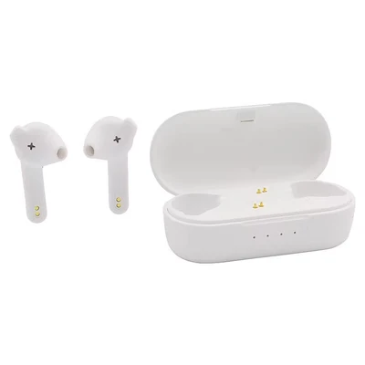 Afbeelding van Defunc True Basic draadloze oordopjes Bluetooth oortjes Wit Kunststof