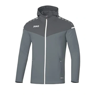 Afbeelding van Jas met kap Champ 2.0 Steengrijs/antra light / 34