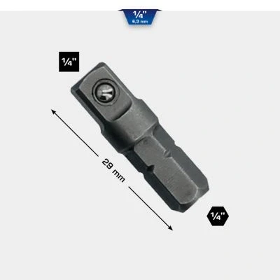 Afbeelding van BRILLIANT TOOLS BT020909 1/4&quot; adapter [Powered by KS TOOLS]