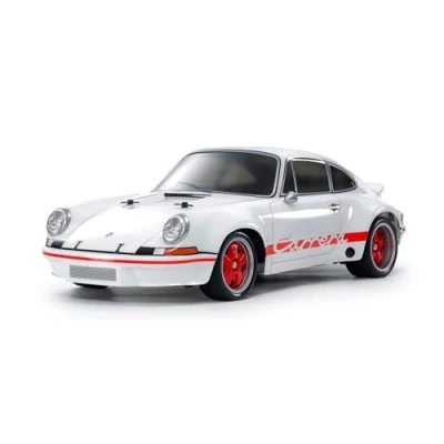 Afbeelding van Tamiya 58740 1:10 RC Porsche Carrera RSR 2.8 BT 01 radiografisch bestuurbare auto, voertuig, modelbouw, assemblage, hobby, bouwpakket, onbeschilderd
