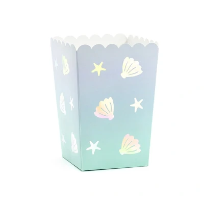 Afbeelding van Popcornbakjes Zeesterren &amp; Schelpen