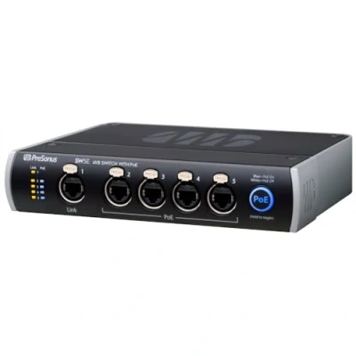 Afbeelding van Presonus SW5E 5 poort AVB switch met PoE