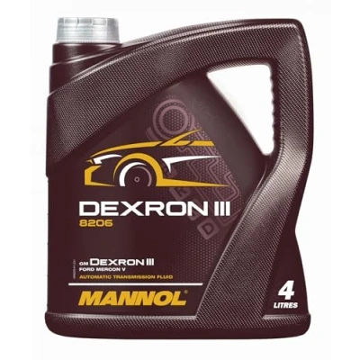 Afbeelding van Mannol Dexron III Synthetische Automaten Transmissie Olie 4 Liter