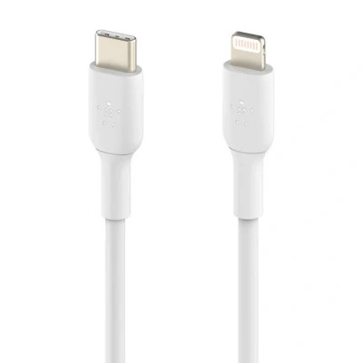 Afbeelding van Belkin Lightning to USB C Cable 2m White
