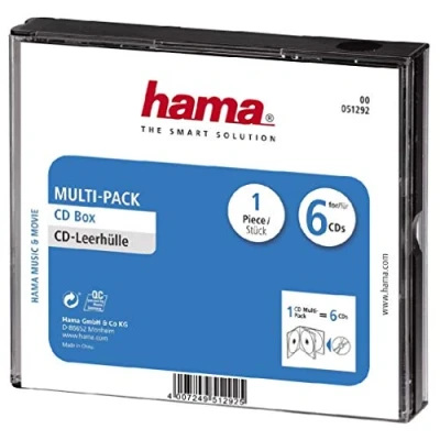 Afbeelding van Hama Cd Multi Pack 6 Cd&#039;S