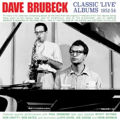 Afbeelding van Dave Brubeck Classic &#039;Live&#039; Albums 1952 54 (CD)